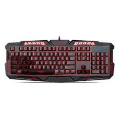 MICRONICS - LUMIERE MIC K701T TECLADO GAMER USB LED