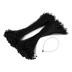 GENERICO - Precinto de Seguridad Sujetador Etiqueta para Ropa de 3 Pulg