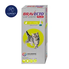 BRAVECTO - Plus Gato 1,2 - 2,8 kg X1 Pipeta