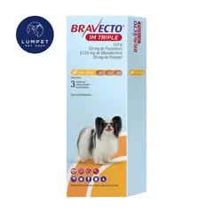 BRAVECTO - 1M Triple 2,5 - 5 kg 50 mg