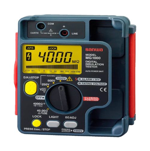 Megóhmetro Digital 1000v MG1000 SANWA