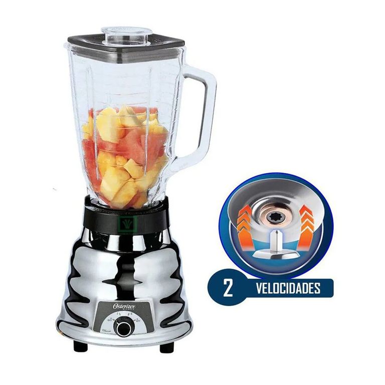 Licuadora 2 Velocidades 250-22053 Vaso de Vidrio 1000