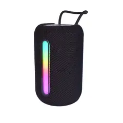 GENERICO - PARLANTE PORTÁTIL RGB GTS-2072 NEGRO BLUETOOTH