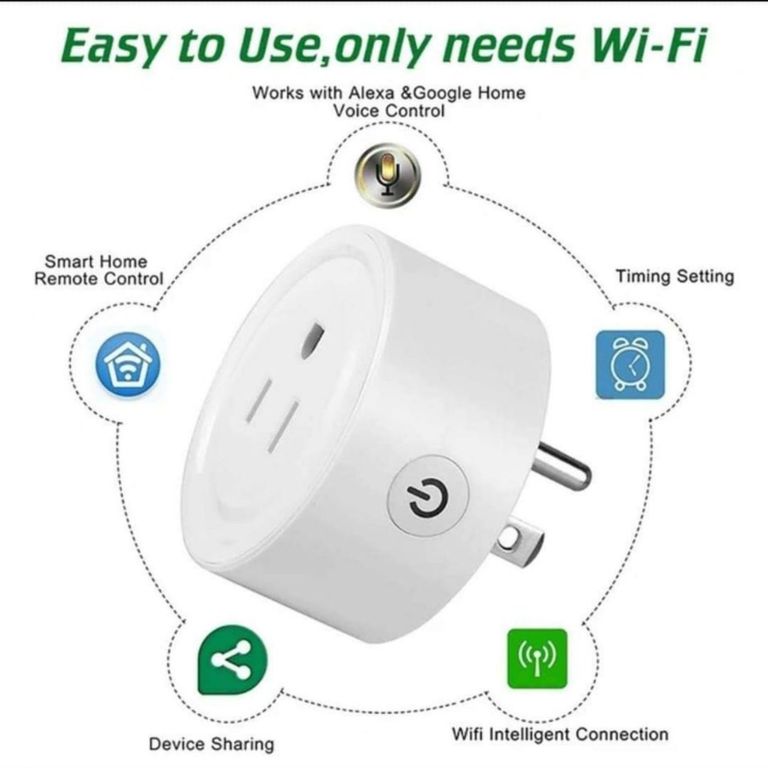 Enchufe Inteligente Smart Wifi compatible con Google Alexa Pack 3 unid