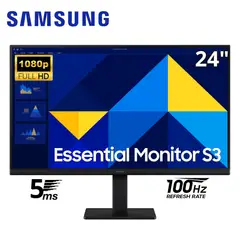 SAMSUNG - Monitor Plano Samsung, 24" FHD IPS, 100 HZ, 5Ms, HDMI