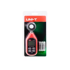 UNI T - Luxometro Digital Con Bluetooth UT383BT, Rango Hasta 200000 Lux/Fc, UNI-T