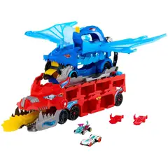 HOT WHEELS - Super Remolque Ultimate Dual Dragon Transporter