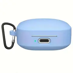 CASE - Funda de silicona para auriculares Xiaomi Redmi Buds 6 Active-Celeste