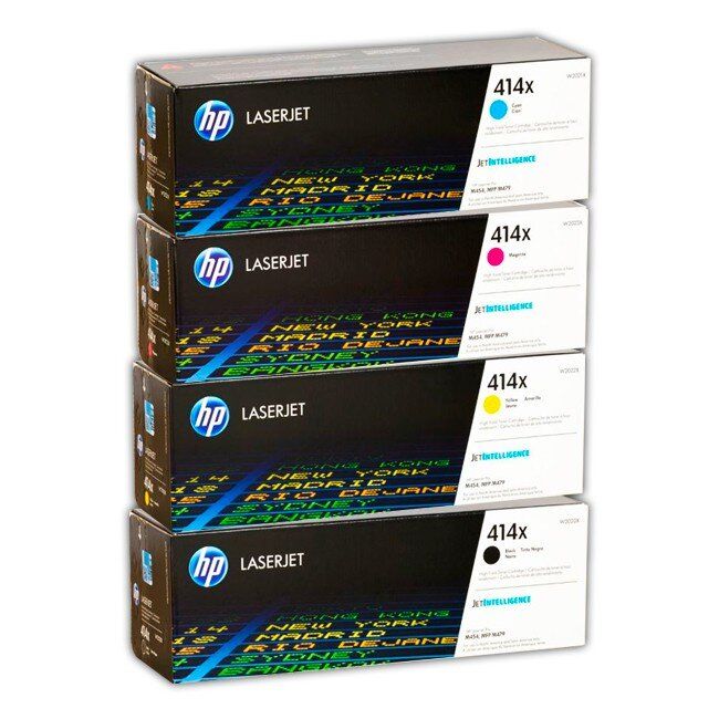 TONER 414x PACK 4 COLORES