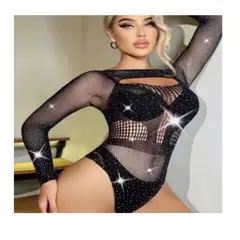 GENERICO - Body Con Piedras Brillantes