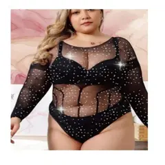 GENERICO - Encaje Elegante Manga larga