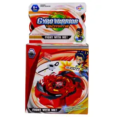 PEQUEÑAS TRAVESURAS - Juguete para Niños Lanzador Gyro Warrior Rotate Rojo