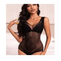 GENERICO - Body elegante con bordado  para dama