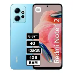 XIAOMI - Redmi Note 12 128GB 4GB RAM AZUL