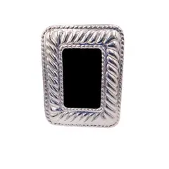 GENERICO - Marco de foto 10 x 15cm Soga de plataperu925