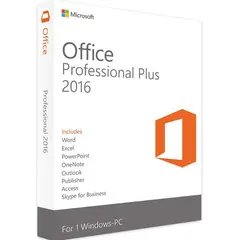 MICROSOFT - Office 2016 Professional Plus - 1 Dispositivo