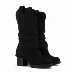 ALMUDENA MILIANI - CALZADO DAMA CUERO RENEE NEGRO