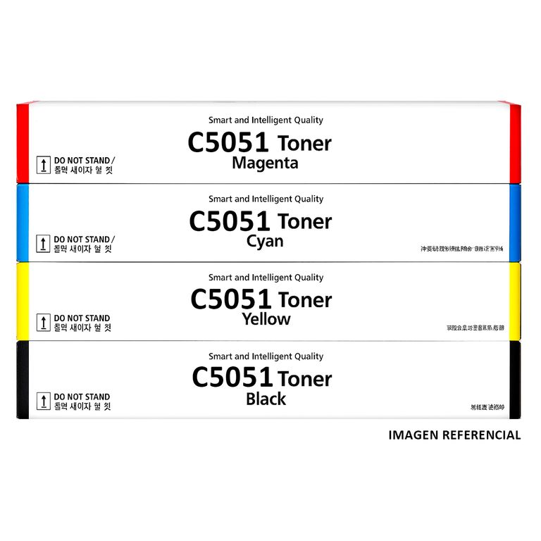 KIT DE TONER CANON C5051 CMYK