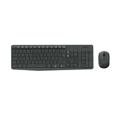 LOGITECH - Kit Teclado y Mouse Inalambrico MK235 USB SP BLACK