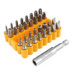 TOLSEN - Puntas atornillador 33pz 20369