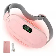 GENERICO - Cinturón Calentador Alivio Cólicos Menstruales Guatero Usb