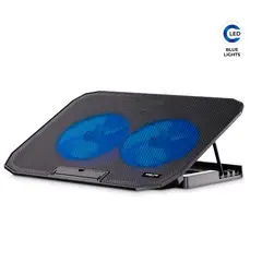 AIRBOOM - TWISTER AB011 BASE CON COOLER 2FAN LED 125CM