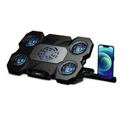 AIRBOOM - SUPREME5 AB034 BASE CON COOLER 4FAN 7CM + 1FAN 10CM