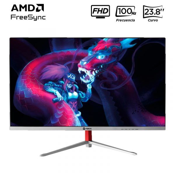 TE-2402S Monitor Curvo Full HD 23.8