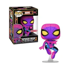 FUNKO - Spiderman Pop 652 Blacklight Exclusivo Target