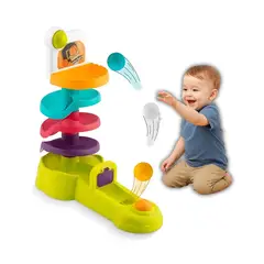 GENERICO - Juguete Torre Montessori con Aro de Baloncesto para Bebé