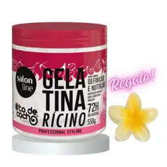 SALON LINE - GELATINA DE ACEITE DE RICINO todecacho DEFINICIÓN Y NUTRICIÓN