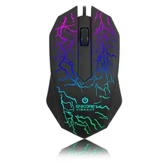 ENKORE - Mouse Gamer Vibrant EKM301 USB LED