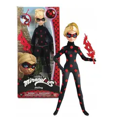 BANDAI - Miraculous Ladybug -Muñeca Antibug