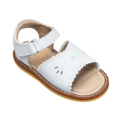 ELEPHANTITO - PPB38 Classic Sandal wScallop Blanco Niña