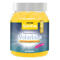 SOTTCOR LABS - Sottcor Gomitas de Valeriana - Frasco de 130 Gomitas