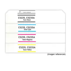 GENERICO - Kit de Toner Compatible Canon C5235 C5235A CMYK
