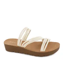 IMPULS - Sandalias Cuña Mujer Armida12 Oro