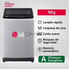 LG - Lavadora Carga Superior 9 KG Smart Inverter WT9GL