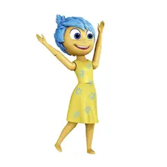 DISNEY PIXAR - Set x 2 Figuras Intensamente Alegria y Furia