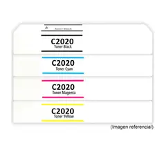 GENERICO - Kit de Toner Compatible Canon C2020 CMYK
