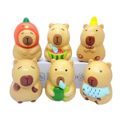 GENERICO - Squishy modelo capibara 9cm