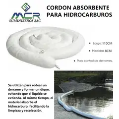 GENERICO - CORDON ABSORBENTE PARA HIDROCARBUROS
