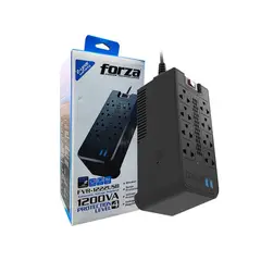 FORZA - ESTABILIZADOR FVR-1222USB 1200VA - 2 USB