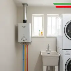 ALFANO - Terma a Gas 15 Litros x Min Calentador instantáneo GLP/GNV GWH-1500T