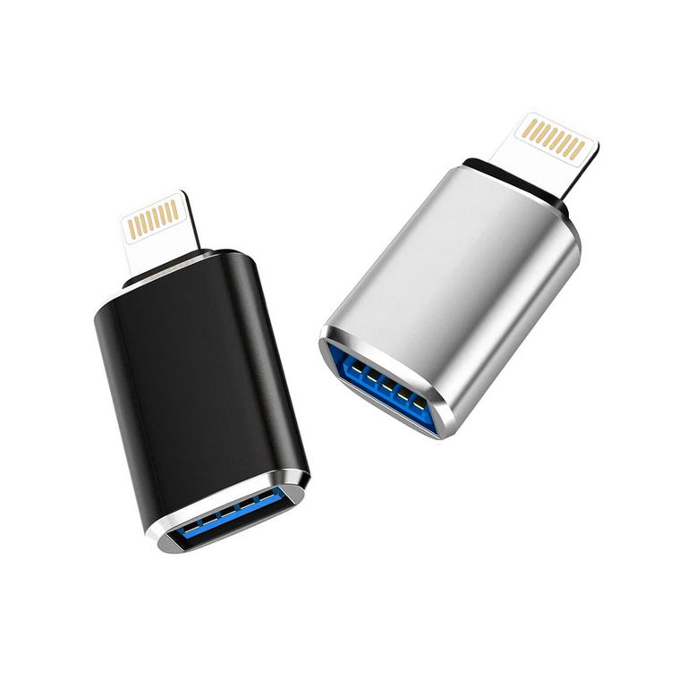 Adaptador OTG de ALUMINIO USB 3.1 a Lightning