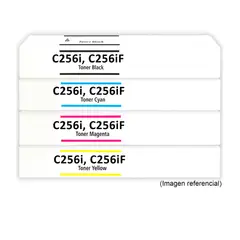 GENERICO - Kit de Toner Compatible Canon C256i C256iF CMYK