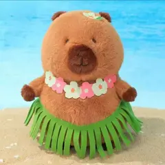 GENERICO - Peluche Capibara hawaiana 30cm