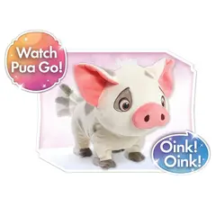 DISNEY PIXAR - Peluche Pua con Movimiento y Sonido - Moana
