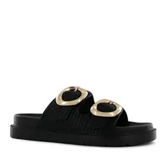 IMPULS - Sandalias Cuña Mujer Adaya02 Negro