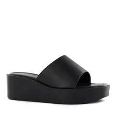 IMPULS - Sandalias Cuña Mujer Adaya09 Negro